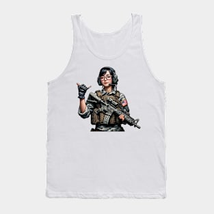 Tactical Girl Tank Top